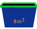 8m Skib Bin